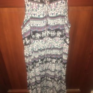 Elephant Print Dress